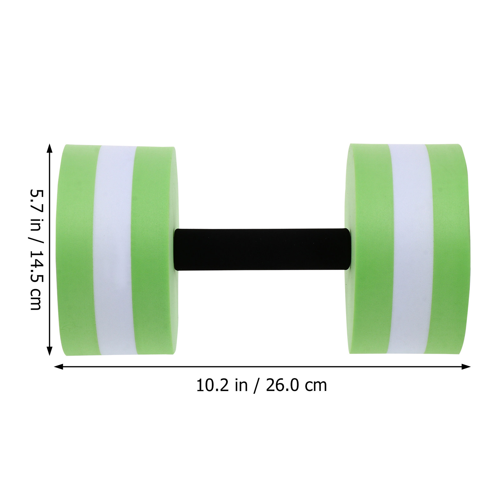 2PCS Eva Aquatic Dumbbells Wat - Aquatic Aerobics 评论和价格